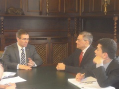 13 March 2013 Speaker Stefanovic and Ambassador Bassiouny